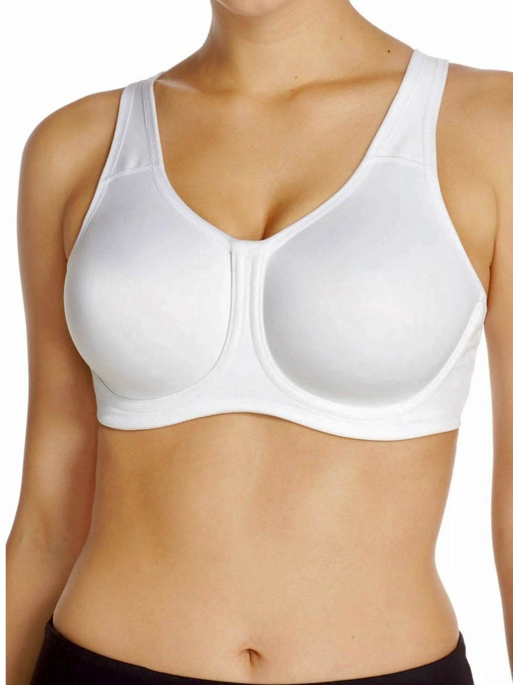 •Wacoal 36F Simone Underwire White Sports Bra! NEW!